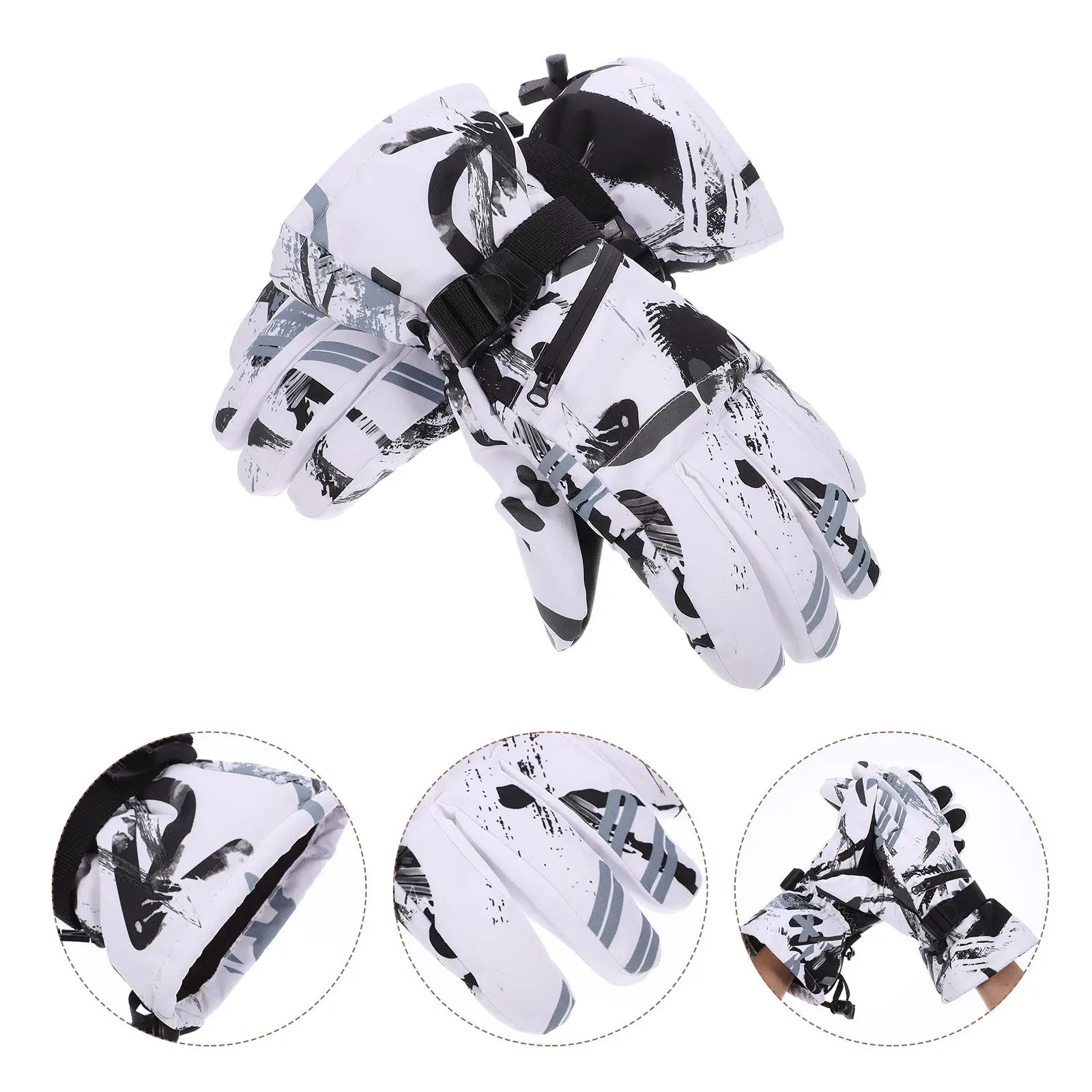 Warm Winter Skiing Gloves Camouflage Nylon Touch Screen Waterproof Anti Wind Cold Resistance Conductive Fiber Cloth Outdoor
Warm Winter Skiing Gloves Camouflage Nylon Touch Screen Waterproof Anti Wind Cold Resistance Conductive Fiber Cloth Outdoor