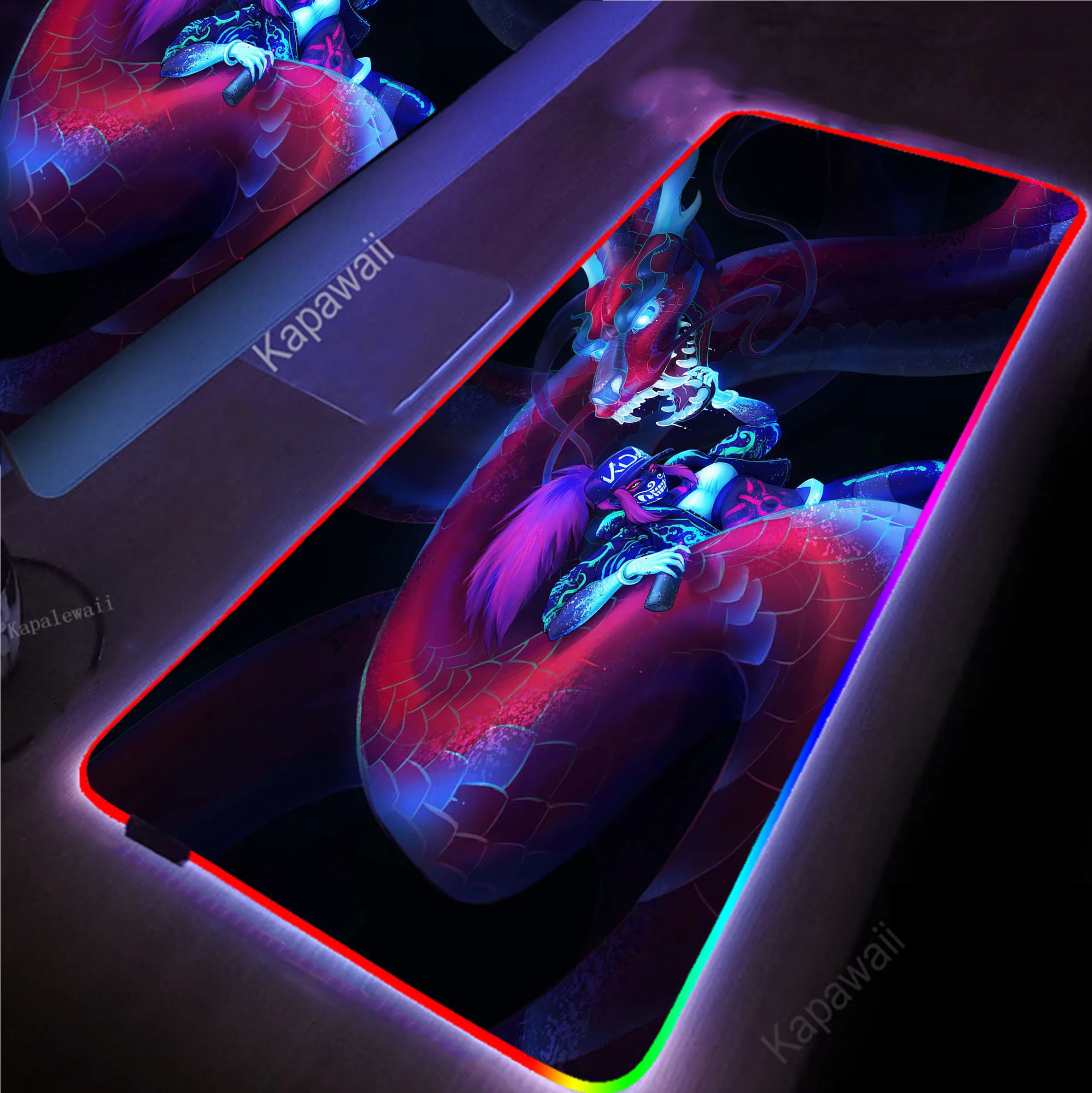 Japanese Dragon RGB LED Backlight Large Mouse Pad Pc Gamer Mousepad HD Print Gaming Keyboard Pads Table Carpet Rubber Desk Mat
Japanese Dragon RGB LED Backlight Large Mouse Pad Pc Gamer Mousepad HD Print Gaming Keyboard Pads Table Carpet Rubber Desk Mat