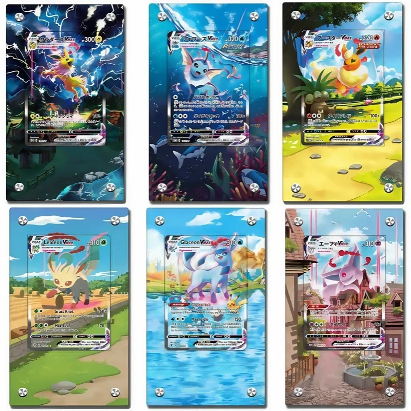 Pokemon Gift Jolteon Card Brick Leafeon Espeon Flareon Glaceon PTCG Diy Acrylic Action Toy Figures Anime Collection Display Rack
Pokemon Gift Jolteon Card Brick Leafeon Espeon Flareon Glaceon PTCG Diy Acrylic Action Toy Figures Anime Collection Display Rack