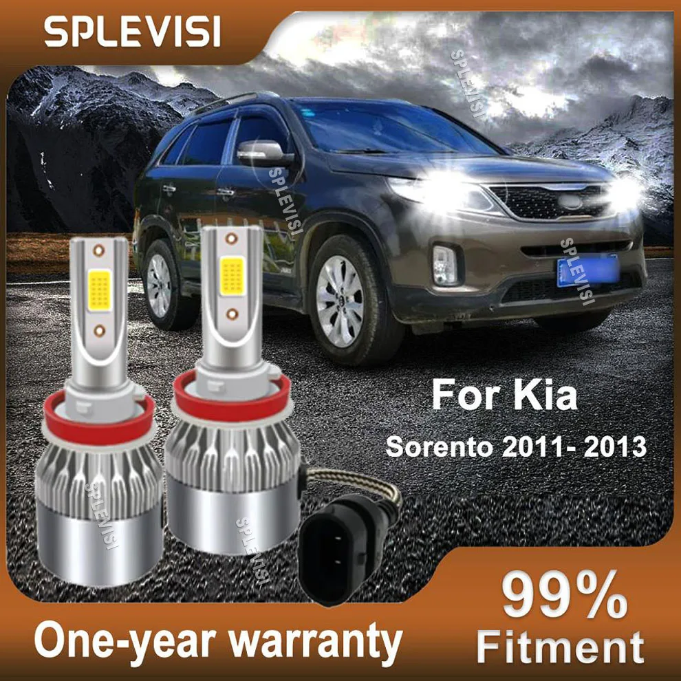 2x Car Auto led light Headlight Low Beam Bulbs 6000K White Replace Kit For Kia Optima / Sorento 2011-2013 Sedona 2008-2012
2x Car Auto led light Headlight Low Beam Bulbs 6000K White Replace Kit For Kia Optima / Sorento 2011-2013 Sedona 2008-2012