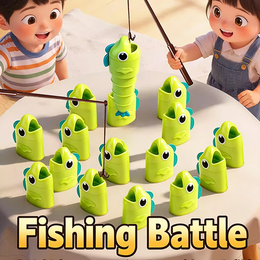 Kids Fishing Game Toy Length Competition Fishing Game Surprise Catch Measure Fish Interactive 2 Player Educational Toy
Kids Fishing Game Toy Length Competition Fishing Game Surprise Catch Measure Fish Interactive 2 Player Educational Toy