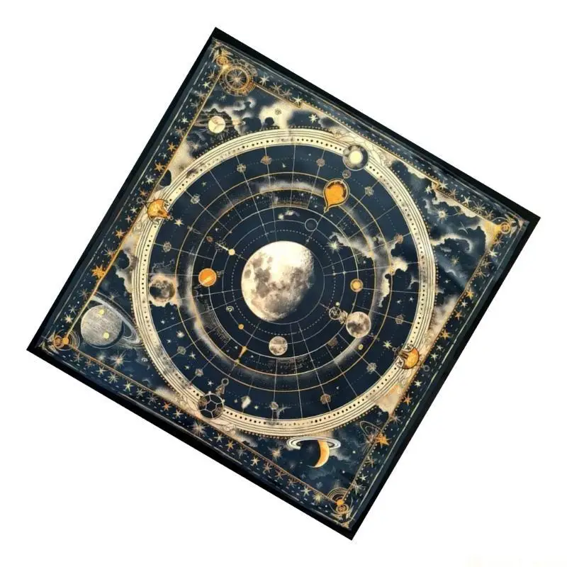 31BE Tarot Card Tablecloth Altars Cloth Oracles Divinations Board Game Accessories
31BE Tarot Card Tablecloth Altars Cloth Oracles Divinations Board Game Accessories