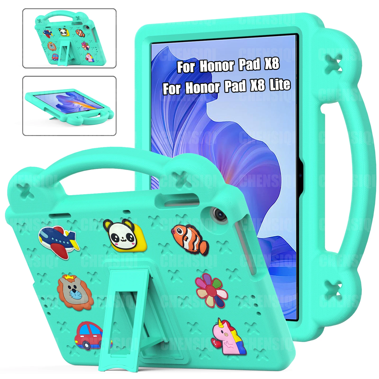 Kids Case for Honor Pad X8 / Honor Pad X8 Lite 2022 10.1" Shockproof Cover with Stand Hand-held cover
Kids Case for Honor Pad X8 / Honor Pad X8 Lite 2022 10.1" Shockproof Cover with Stand Hand-held cover