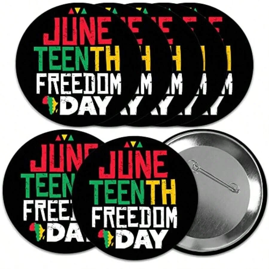Big Dot Of Happin Happy Juneteenth - 3 Inch Freedom Day Party Badge - Pick Buttons - Set Of 8
Big Dot Of Happin Happy Juneteenth - 3 Inch Freedom Day Party Badge - Pick Buttons - Set Of 8