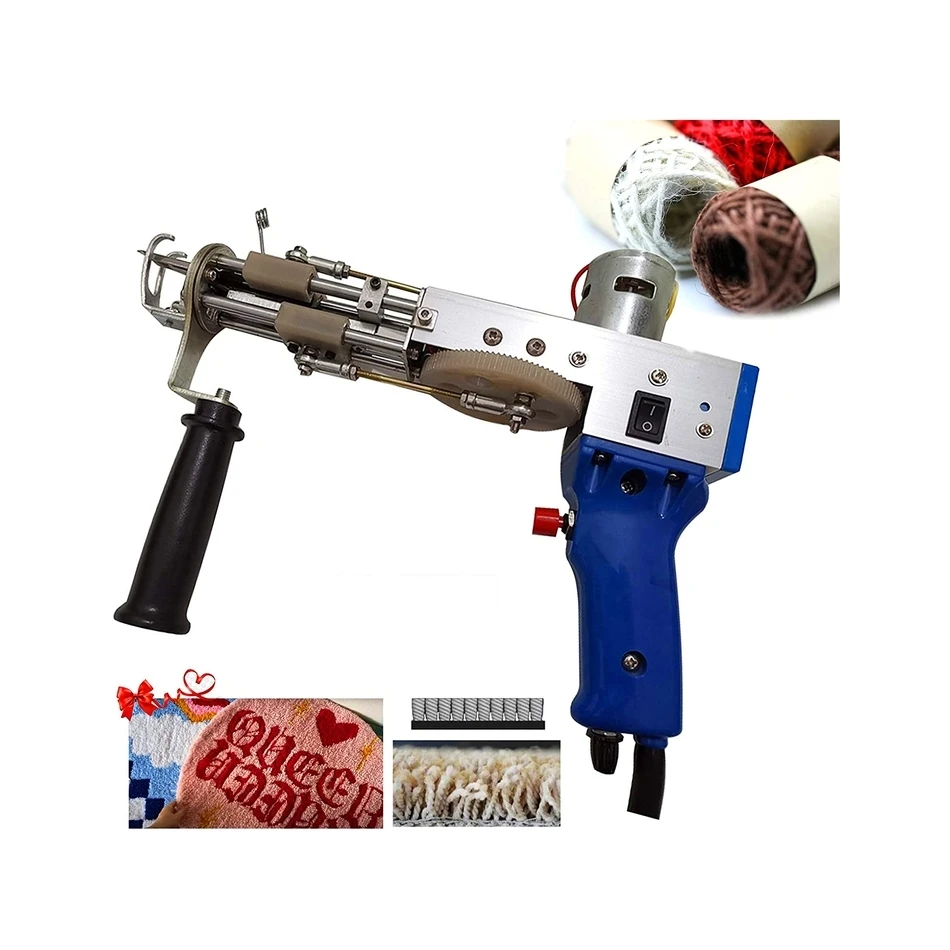 Electric Carpet Tufting Machine Tufting Gun For Rugs Cushion Carpet Making Machine
Electric Carpet Tufting Machine Tufting Gun For Rugs Cushion Carpet Making Machine