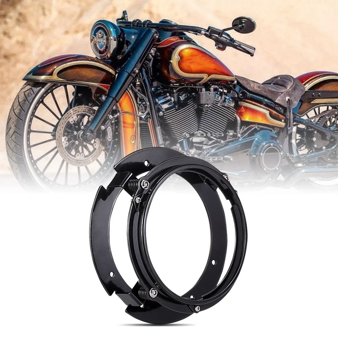 Motorcycle 5 3/4" 5.75 Inch Mounting Bracket Holder Ring For 5.75" Round Led Headlight Headlamp Car Motorbike Housing
Motorcycle 5 3/4" 5.75 Inch Mounting Bracket Holder Ring For 5.75" Round Led Headlight Headlamp Car Motorbike Housing