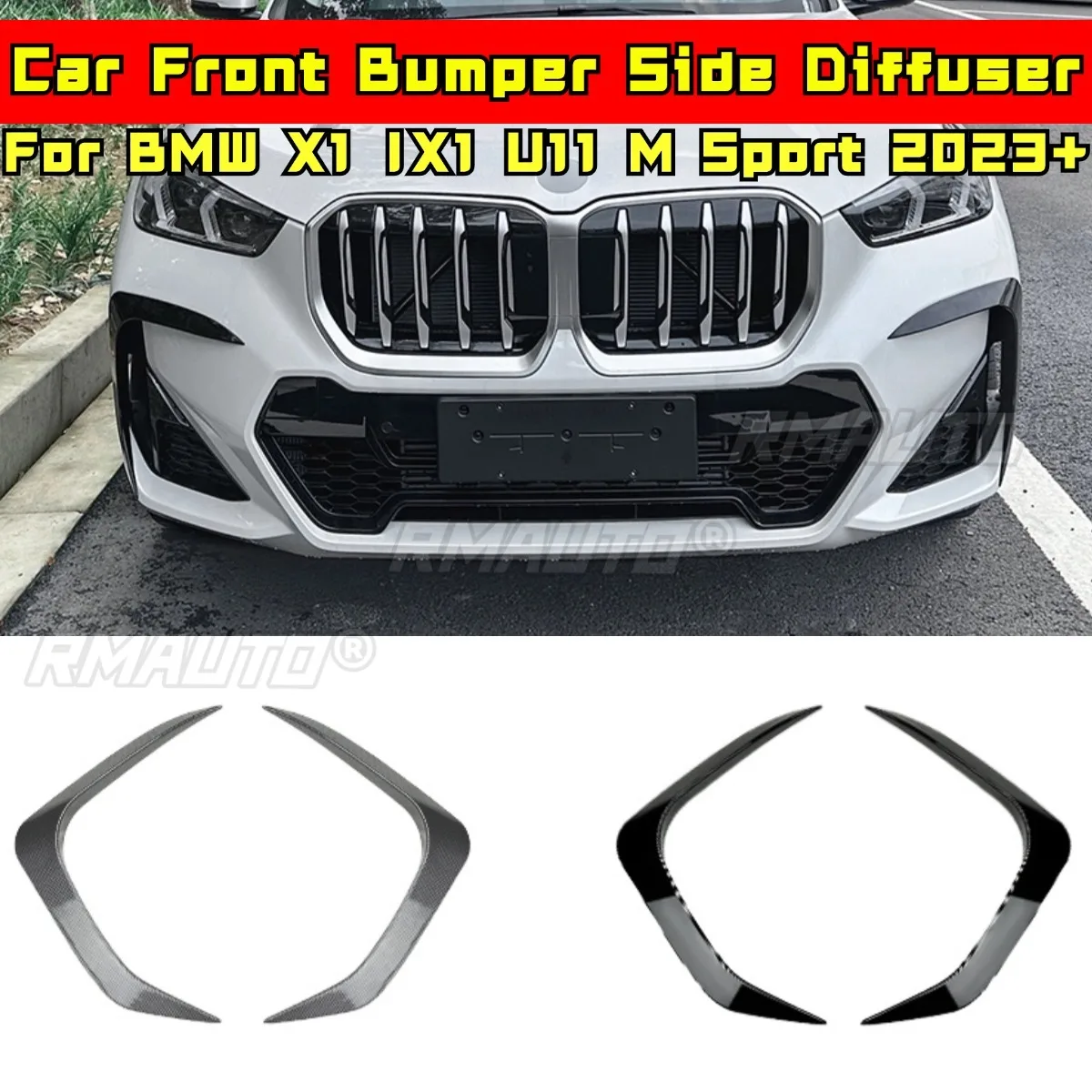 For BMW X2 U10 M Sport Wind Knife Spoiler Tuning Air Blade for BMW X1 IX1 U11 M Sport 2023+ Car Accessories
For BMW X2 U10 M Sport Wind Knife Spoiler Tuning Air Blade for BMW X1 IX1 U11 M Sport 2023+ Car Accessories