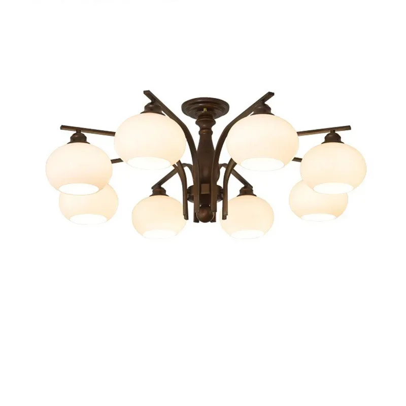 French antique living room ceiling light, American retro hall creative Maillard bedroom dining light
French antique living room ceiling light, American retro hall creative Maillard bedroom dining light