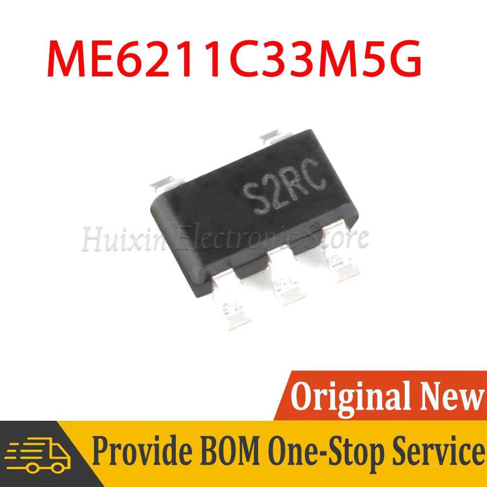 10pcs ME6211C33M5G-N ME6211C33M5G ME6211C33 SOT23-5 3.3V 500mA SMD New and Original IC Chipset
10pcs ME6211C33M5G-N ME6211C33M5G ME6211C33 SOT23-5 3.3V 500mA SMD New and Original IC Chipset