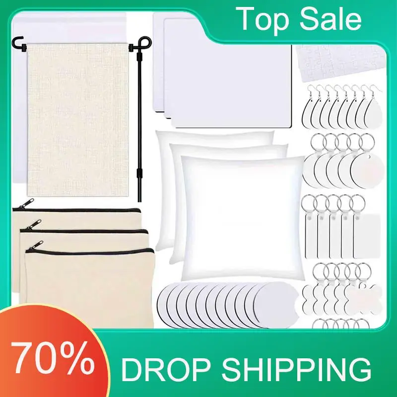 PROFESSIONAL USE-128 PCS Sublimation Blanks Products, Christmas Ornaments Crafts Sublimation Kit , DIY Heat Printing Pattern Cra
PROFESSIONAL USE-128 PCS Sublimation Blanks Products, Christmas Ornaments Crafts Sublimation Kit , DIY Heat Printing Pattern Cra