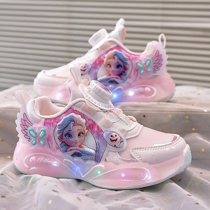 Disney Frozen Princess Children Shoes LED Colorful Lighted Kids Sneakers Classic Glowing Infant Girls Tennis Size 23-32
Disney Frozen Princess Children Shoes LED Colorful Lighted Kids Sneakers Classic Glowing Infant Girls Tennis Size 23-32
