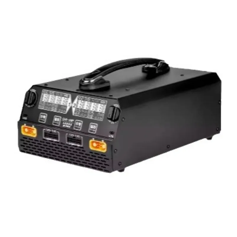 Plant protection charger U4-HP 2400W 25A two-channel charging, six-axis drone spraying pesticides
Plant protection charger U4-HP 2400W 25A two-channel charging, six-axis drone spraying pesticides