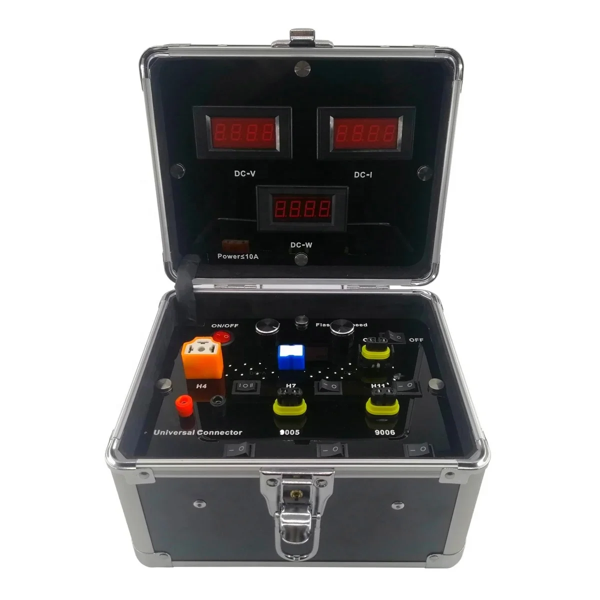 High Quality 12v 24v car led light Tester Machine Power Wattage Test Box for All The Socket Led Headlight Bulb
High Quality 12v 24v car led light Tester Machine Power Wattage Test Box for All The Socket Led Headlight Bulb