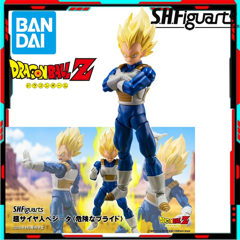 Оригинальная фигурка Bandai S.H.Figuarts Super Saiyan Vegeta Dangerous Pride Dragon Ball Z, аниме-фигурка, коллекционная модель, игрушка, подарок
Оригинальная фигурка Bandai S.H.Figuarts Super Saiyan Vegeta Dangerous Pride Dragon Ball Z, аниме-фигурка, коллекционная модель, игрушка, подарок