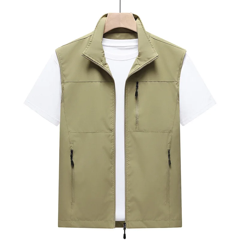 Men's Quick-Drying Waterproof Fishing Vest Outdoor Multi-Pocket Thin Mountaineering Photography Vest for Men
Men's Quick-Drying Waterproof Fishing Vest Outdoor Multi-Pocket Thin Mountaineering Photography Vest for Men