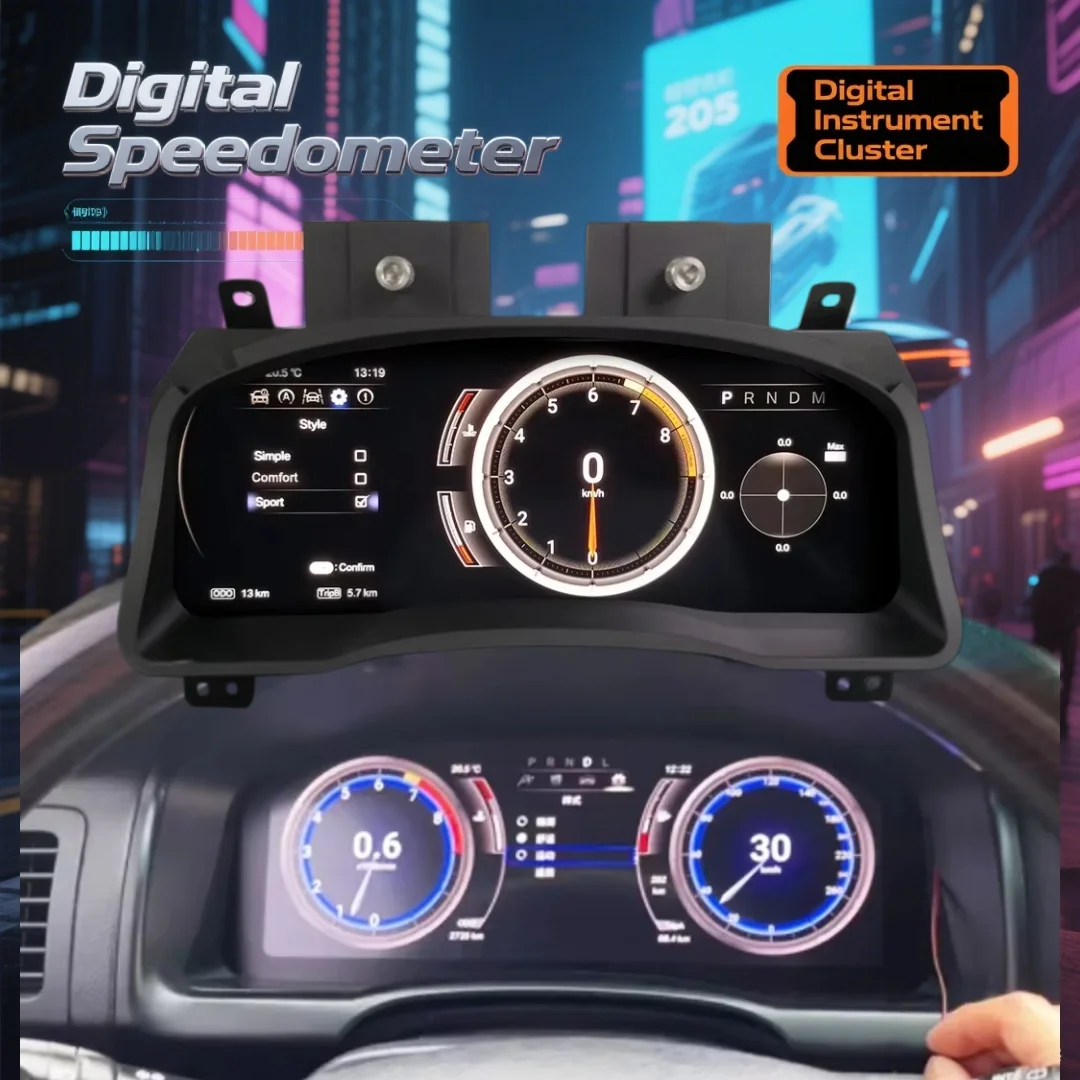 Car LCD Digital Cluster For Toyota Land Cruiser Prado 120 2002-2009 Virtual Cockpit Speed Meter Car Dashboard Head Unit Display
Car LCD Digital Cluster For Toyota Land Cruiser Prado 120 2002-2009 Virtual Cockpit Speed Meter Car Dashboard Head Unit Display