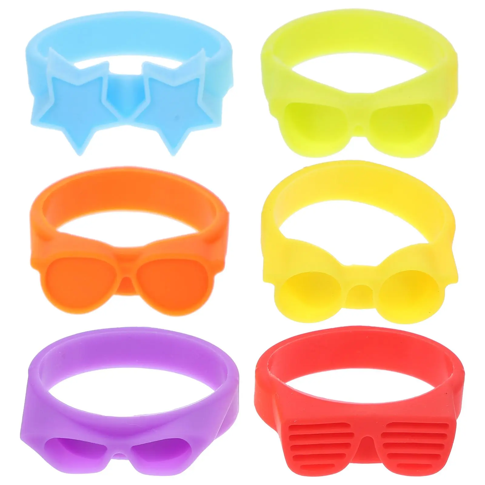 6 Pcs Bottle Markers Silicone Drink Tags Party Glass Charms Replaceable Cups Identifier Multi Color Soft Reusable
6 Pcs Bottle Markers Silicone Drink Tags Party Glass Charms Replaceable Cups Identifier Multi Color Soft Reusable
