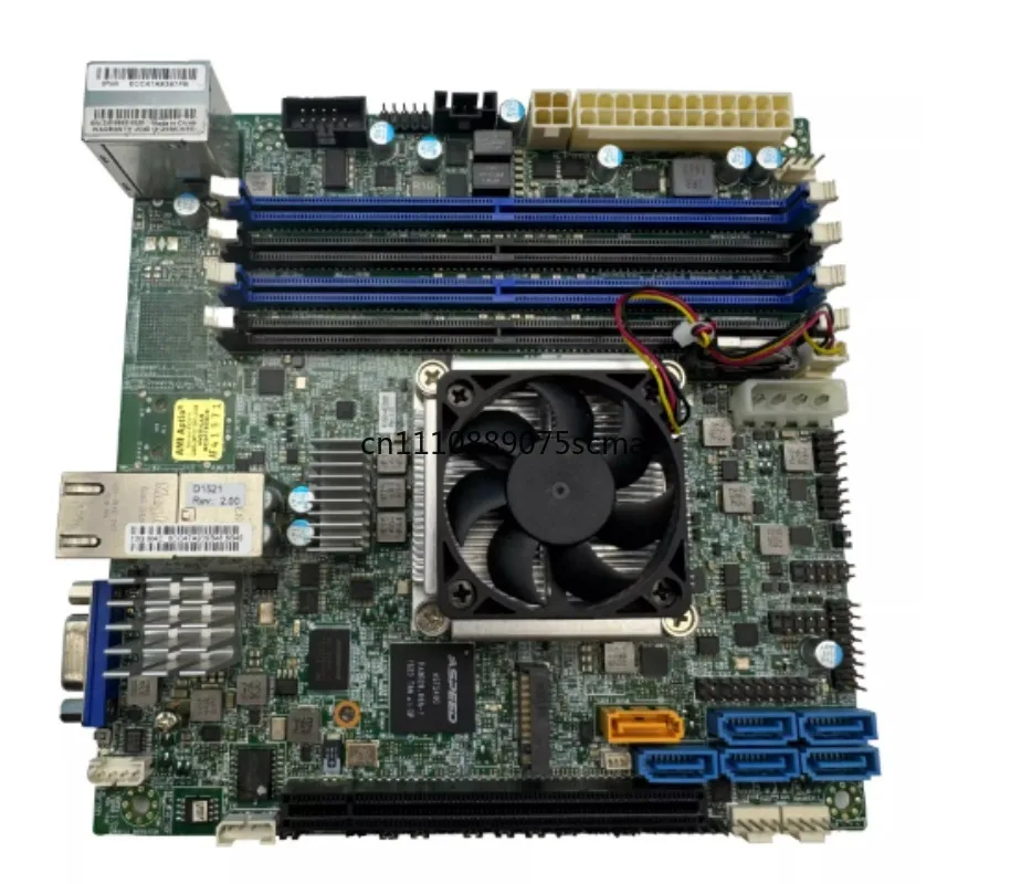 X10SDV-4C-TLN2F Mini-ITX Motherboard Xeon D-1521 Dual 10GbE LAN NAS Server Virtualization Board
X10SDV-4C-TLN2F Mini-ITX Motherboard Xeon D-1521 Dual 10GbE LAN NAS Server Virtualization Board