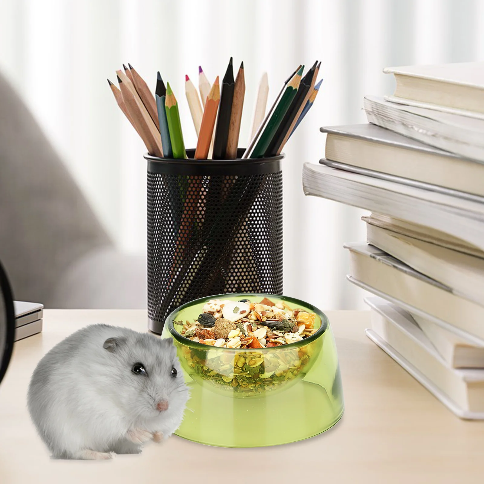 2pcs Small Animal Food Bowl For Hamster Guinea Squirrel Feeding Dish Lightweight Plastic Pet Container Rat Chinchilla
2pcs Small Animal Food Bowl For Hamster Guinea Squirrel Feeding Dish Lightweight Plastic Pet Container Rat Chinchilla