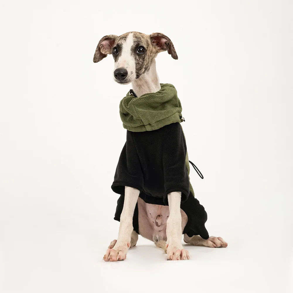 Luxury Velvet Puppy Clothes Warm Soft Small Medium Dog Clothes with High Necks and Windproof for Greyhounds/whippets in Winter
Luxury Velvet Puppy Clothes Warm Soft Small Medium Dog Clothes with High Necks and Windproof for Greyhounds/whippets in Winter