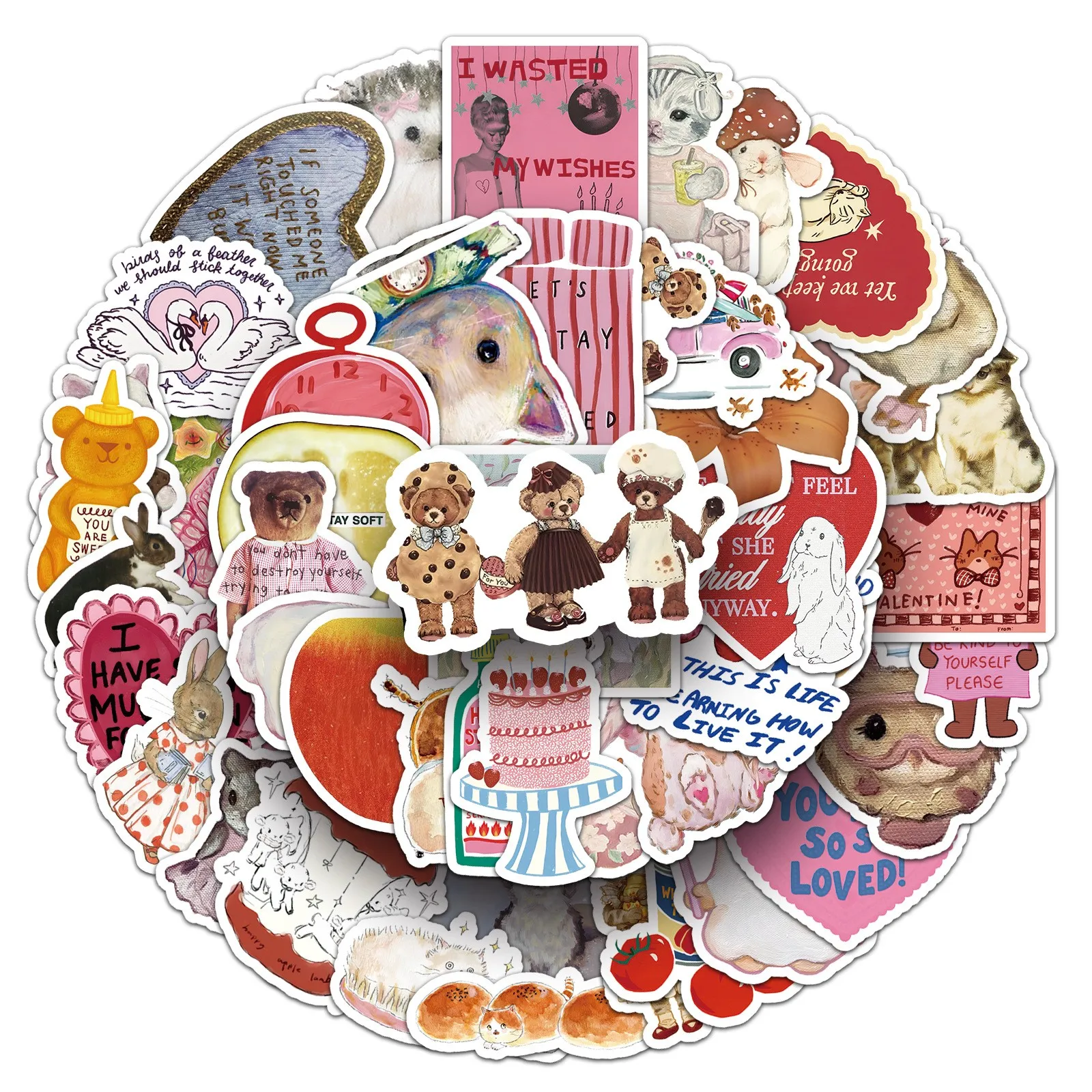 10/30/50/100pcs Retro Fairy Tale Style Cartoon Stickers Aesthetic Artsy Graffiti Stationery Laptop Vintage Decoration Decals
10/30/50/100pcs Retro Fairy Tale Style Cartoon Stickers Aesthetic Artsy Graffiti Stationery Laptop Vintage Decoration Decals