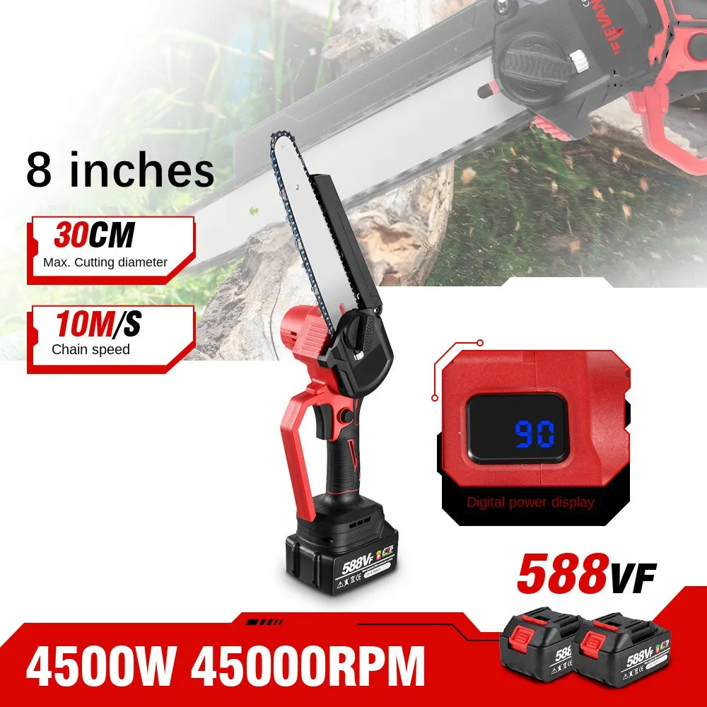 Brushless Digital Oil Display Pot Mini Single-Hand Saw Garden Handheld Portable Outdoor Logging Saw Electric Chain Saw 전기톱 엔진톱
Brushless Digital Oil Display Pot Mini Single-Hand Saw Garden Handheld Portable Outdoor Logging Saw Electric Chain Saw 전기톱 엔진톱