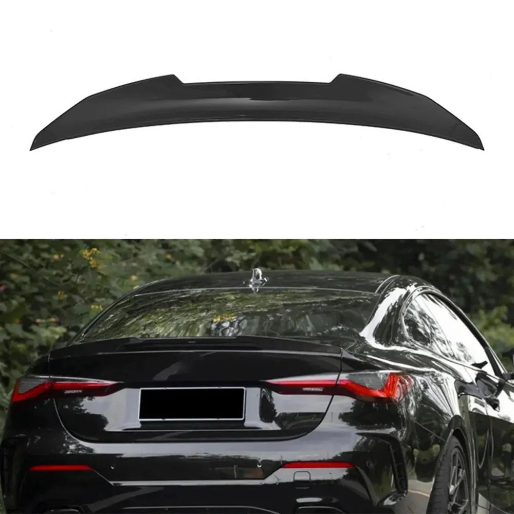 ABS Rear Trunk Lid Spoiler Wing Splitter Lip For BMW 4 Series G22 2021 2022 2023 2024 Glossy black/Carbon Fiber look
ABS Rear Trunk Lid Spoiler Wing Splitter Lip For BMW 4 Series G22 2021 2022 2023 2024 Glossy black/Carbon Fiber look