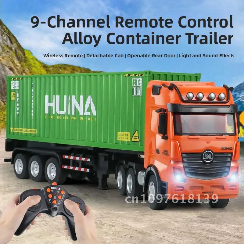 Девятиканальный сплав с дистанционным управлением, контейнер для транспорта, электрический полуприцеп, тракторный прицеп, детские игрушки
Девятиканальный сплав с дистанционным управлением, контейнер для транспорта, электрический полуприцеп, тракторный прицеп, детские игрушки