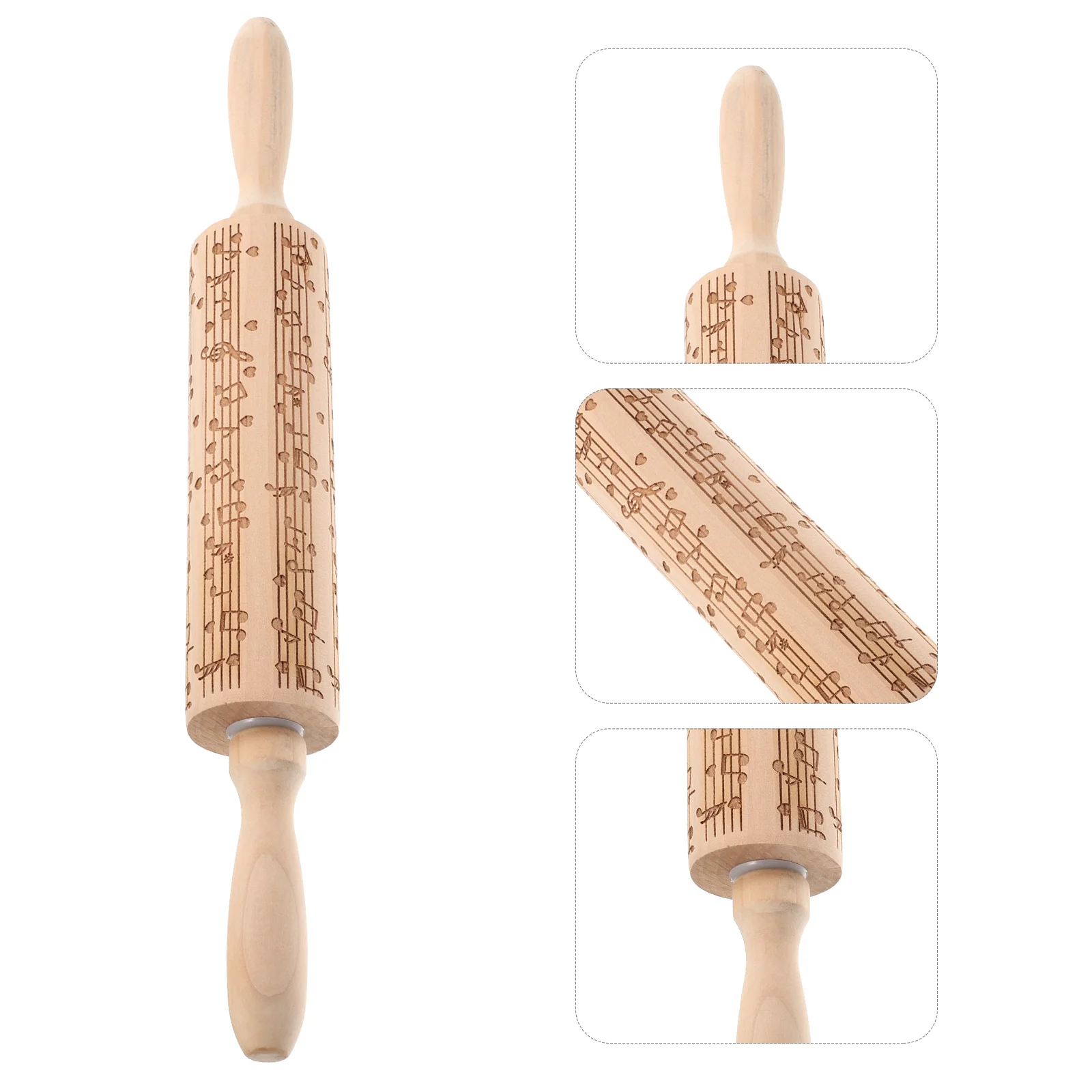 Roller Carved Rolling Pin Baking Tool Reusable Wooden Tools Halloween Nonstick Flour Rods
Roller Carved Rolling Pin Baking Tool Reusable Wooden Tools Halloween Nonstick Flour Rods