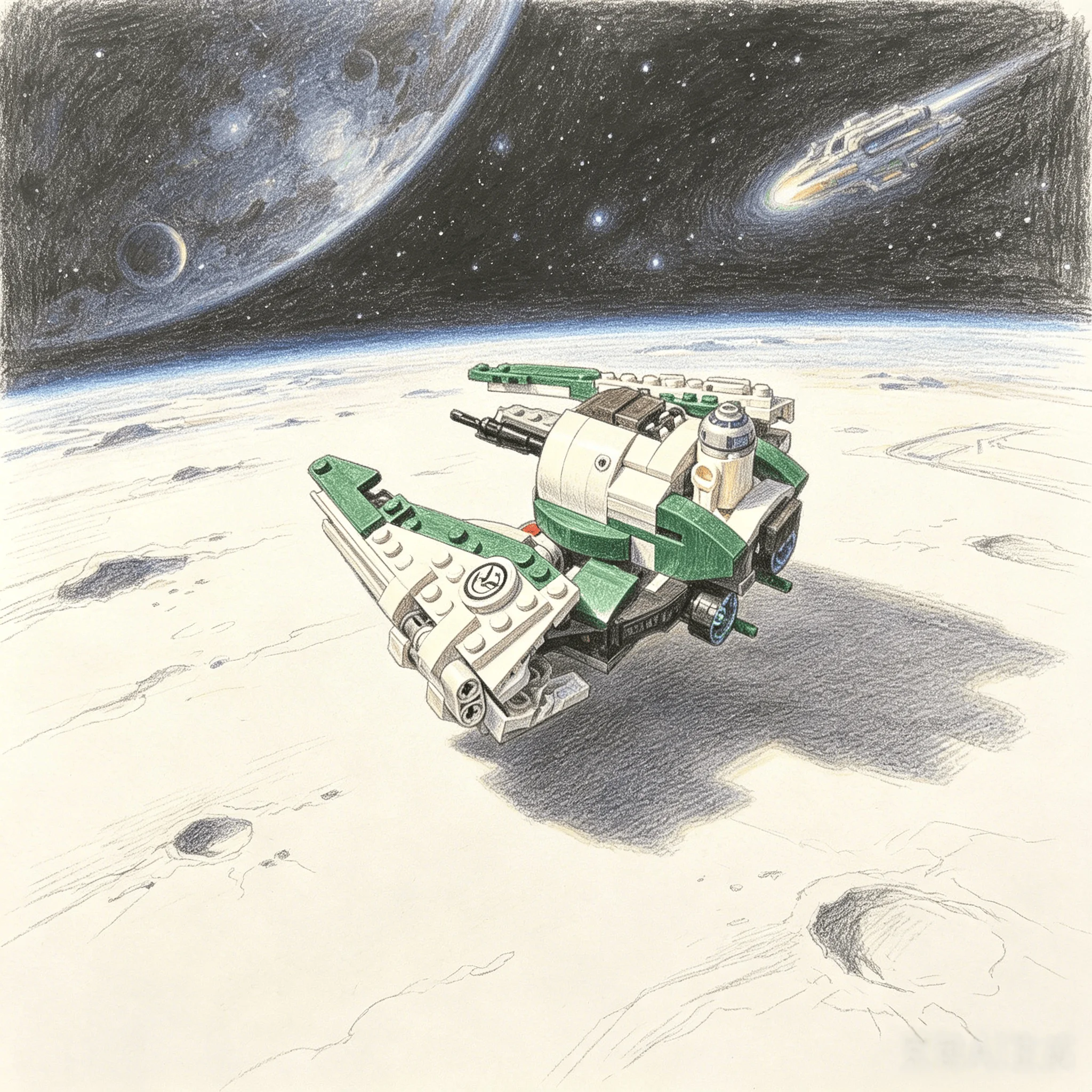 MOC 253PCS Battle Spaceship Model Home Ornament Building Blocks for women and men adult holiday birthday gift
MOC 253PCS Battle Spaceship Model Home Ornament Building Blocks for women and men adult holiday birthday gift