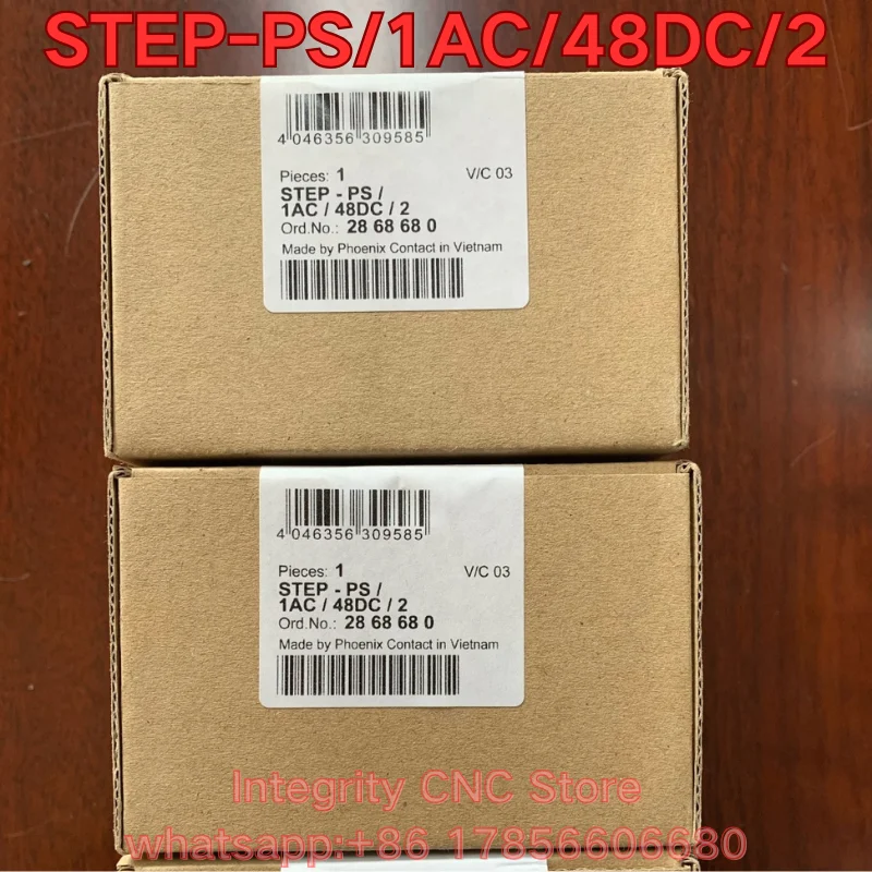 New and used STEP-PS/1AC/48DC/2 power modules are functional
New and used STEP-PS/1AC/48DC/2 power modules are functional