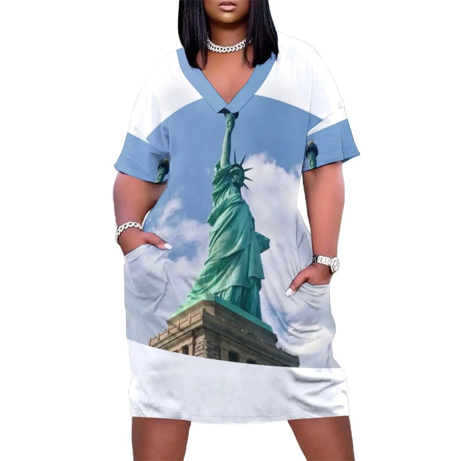 Lady Liberty Loose Pocket Dress summer outfits for women 2025 beach outfits for women festival outfit women clothes for woman
Lady Liberty Loose Pocket Dress summer outfits for women 2025 beach outfits for women festival outfit women clothes for woman
