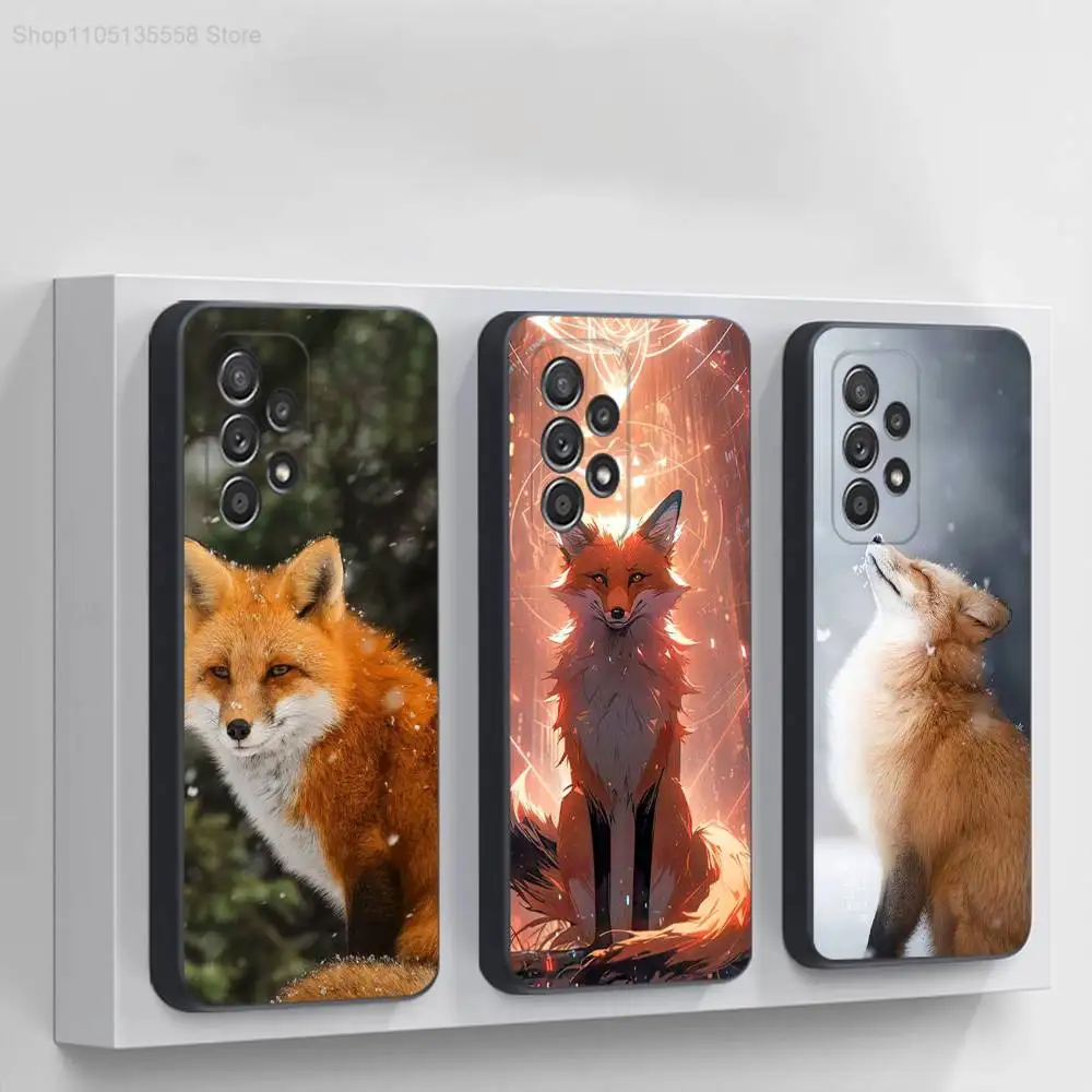 Cute Animal Fox Phone Case For Samsung S 25,24,23,22,30,21,10,9,Ultra,Plus,Lite,FE,4,5G Black Soft Case
Cute Animal Fox Phone Case For Samsung S 25,24,23,22,30,21,10,9,Ultra,Plus,Lite,FE,4,5G Black Soft Case