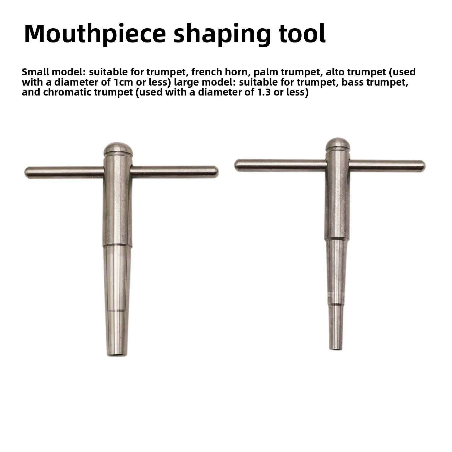 Brass Instrument Repair Tools: French Horn, Trumpet, Trombone, Baritone, Cornet, Mouthpiece Shaping, Tool Wrench
Brass Instrument Repair Tools: French Horn, Trumpet, Trombone, Baritone, Cornet, Mouthpiece Shaping, Tool Wrench