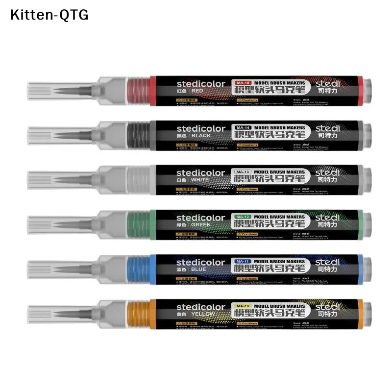 NEW Stedi Front Valve Type Soft Tip Acrylic Paint Marker Water Based For Mecha Figure DIY Hobby Painting Coloring
NEW Stedi Front Valve Type Soft Tip Acrylic Paint Marker Water Based For Mecha Figure DIY Hobby Painting Coloring