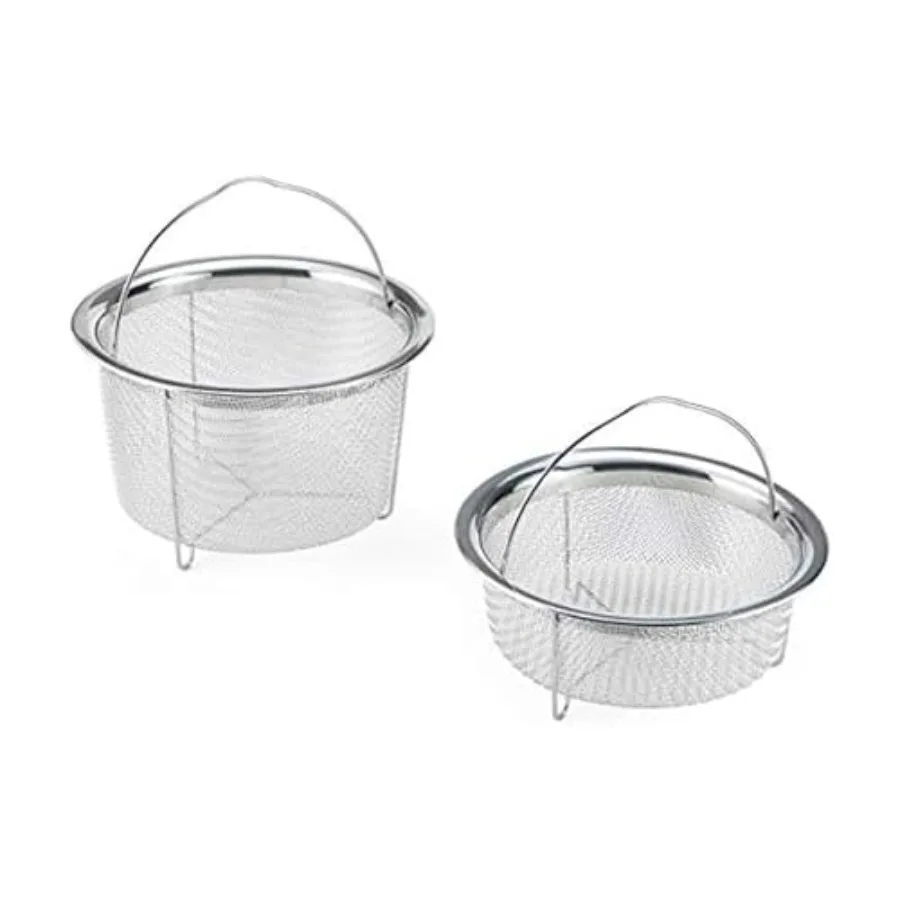 Instant Pot Official Mesh Steamer Basket Set Stainless Steel Dual-Purpose Steamer and Strainer Easy-Lift Handle Dishwasher Safe
Instant Pot Official Mesh Steamer Basket Set Stainless Steel Dual-Purpose Steamer and Strainer Easy-Lift Handle Dishwasher Safe