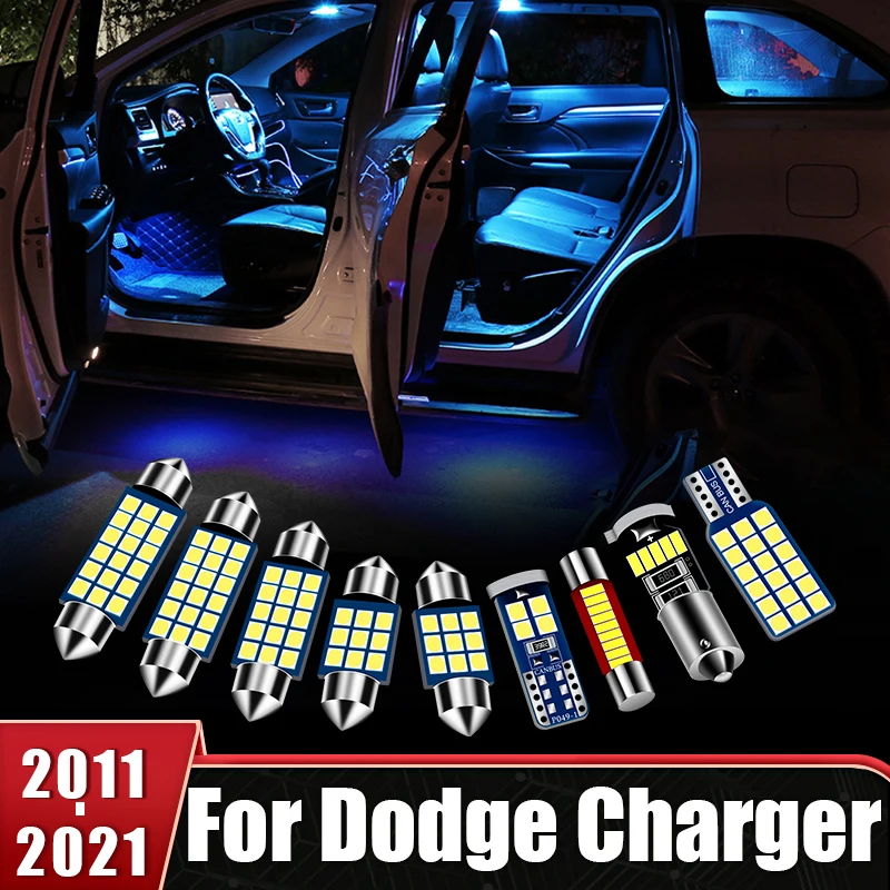 For Dodge Charger 2011 - 2013 2014 2015 2016 2017 2018 2019 2020 2021 9pcs Car LED Dome light Vanity mirror Lamps Accessories
For Dodge Charger 2011 - 2013 2014 2015 2016 2017 2018 2019 2020 2021 9pcs Car LED Dome light Vanity mirror Lamps Accessories