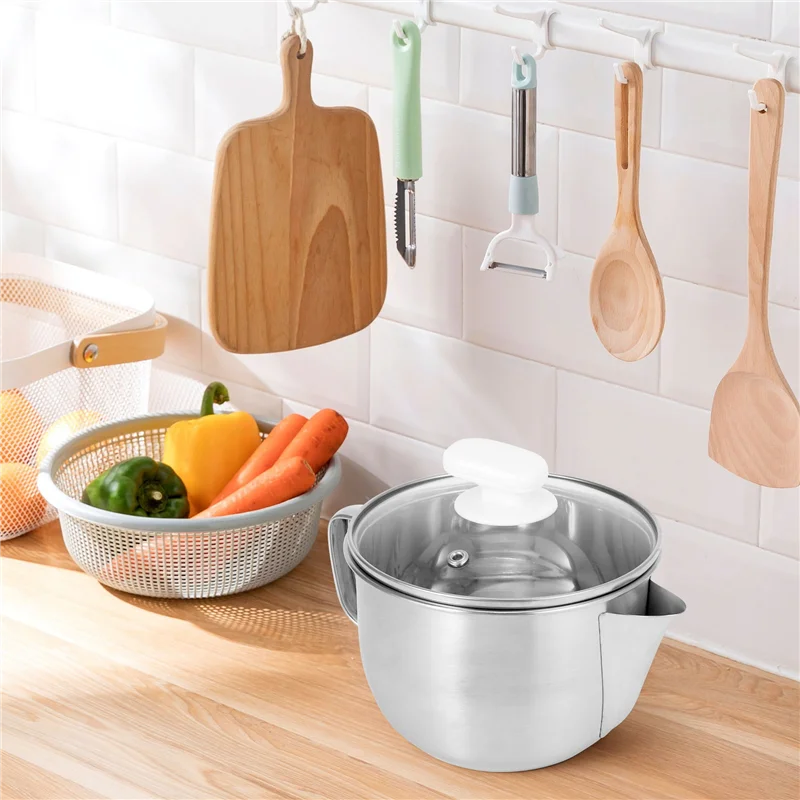 A20F-1000Ml Stainless Steel Soup Oil Separator,Oil Filter Oil Fats Separator With Lid Oil Soup Cooking Strainer
A20F-1000Ml Stainless Steel Soup Oil Separator,Oil Filter Oil Fats Separator With Lid Oil Soup Cooking Strainer