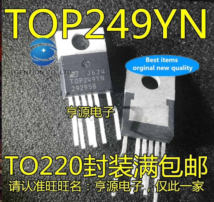 5 шт. TOP249 TOP249YN TOP249Y TO220 в наличии 100% новые и оригинальные
5 шт. TOP249 TOP249YN TOP249Y TO220 в наличии 100% новые и оригинальные