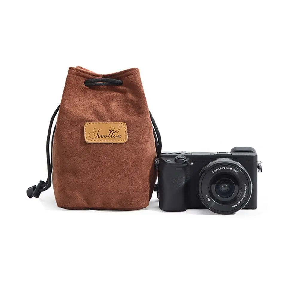Vintage Soft Camera Storage Bag Portable Dustproof Lens Protective Case Handbag Adjustable Strap DSLR Drawstring Bag Outdoor
Vintage Soft Camera Storage Bag Portable Dustproof Lens Protective Case Handbag Adjustable Strap DSLR Drawstring Bag Outdoor