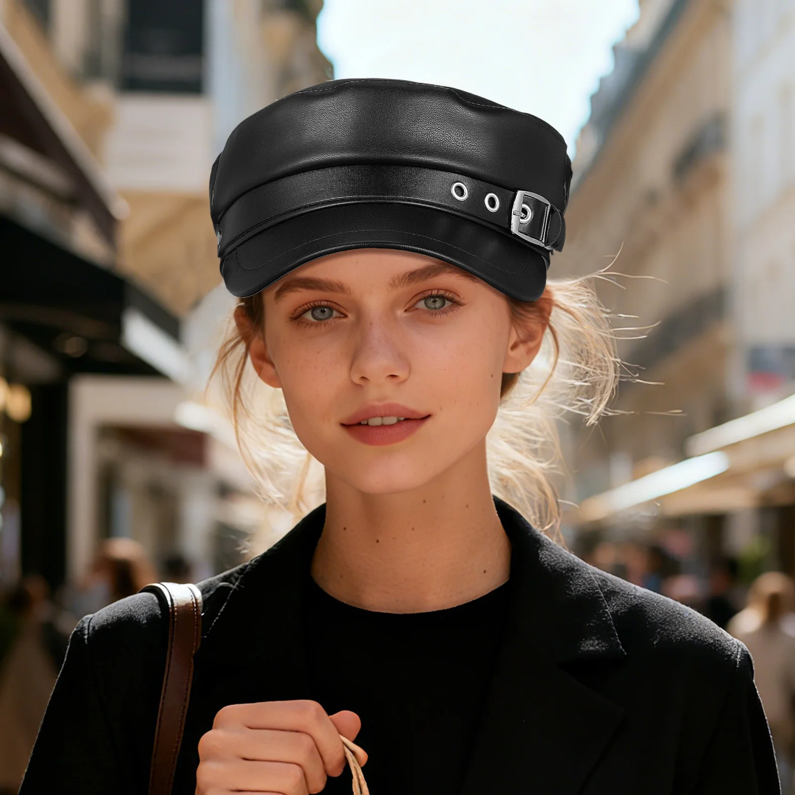 PU Beret Hat for Women Stylish Breathable Comfortable Captain Costume Party Sailor Driver Cabbie Hat Beret Hats for Women
PU Beret Hat for Women Stylish Breathable Comfortable Captain Costume Party Sailor Driver Cabbie Hat Beret Hats for Women