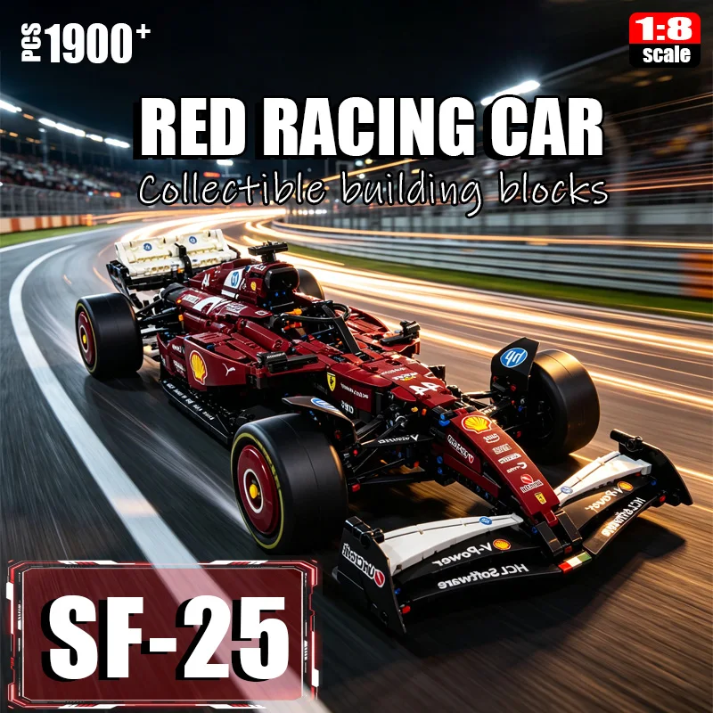 1:8 Scale 1915PCS Technical Series Super Race Cars Building Blocks Assembly Model Bricks Toy MOC Vehicle Model Boy Birthday Gift
1:8 Scale 1915PCS Technical Series Super Race Cars Building Blocks Assembly Model Bricks Toy MOC Vehicle Model Boy Birthday Gift