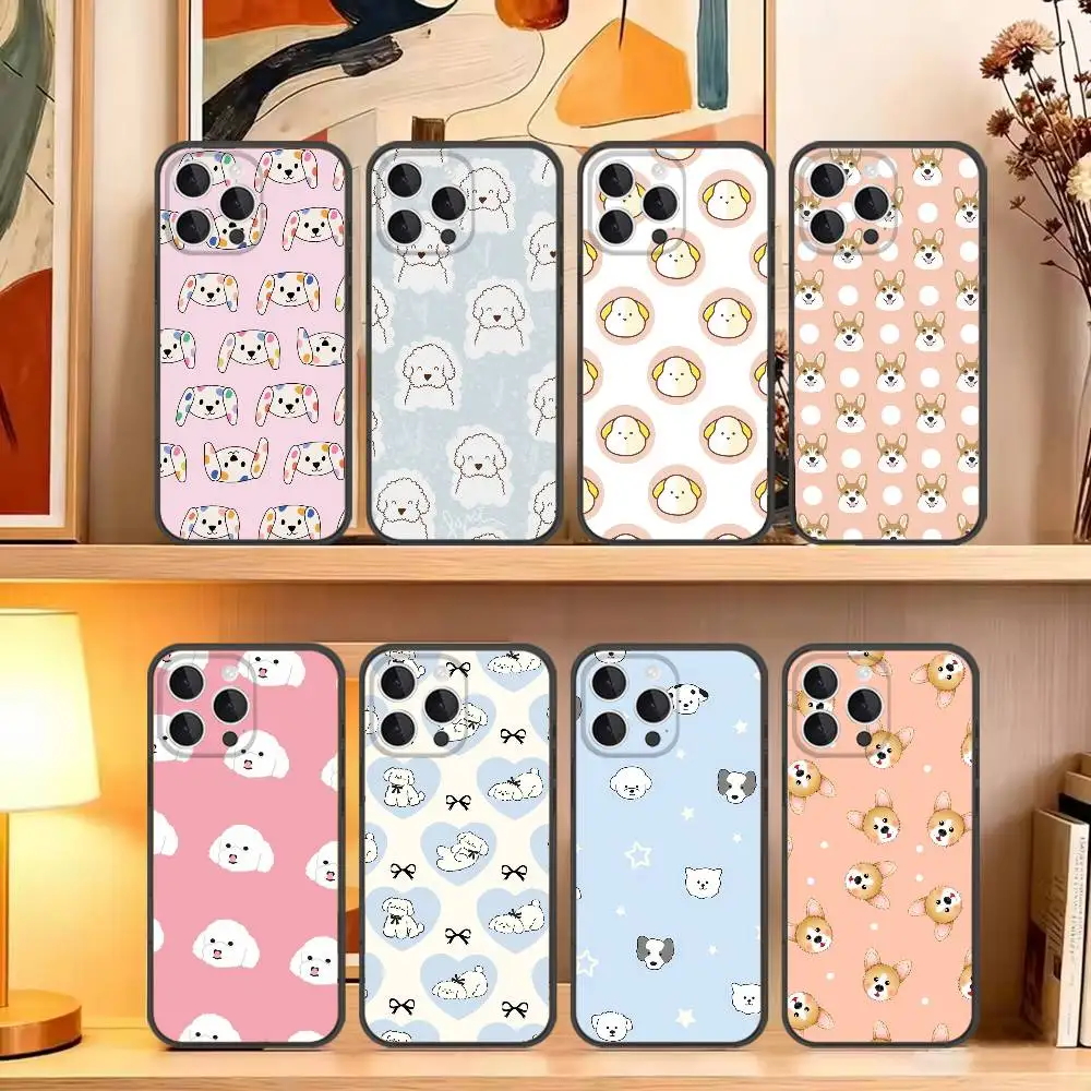 Cute Cartoon Dog Pattern Phone Case For iPhone16,15,14,13,12,11,Pro,Max,Plus,X,XS,SE4,E,Mini,Soft Black Case
Cute Cartoon Dog Pattern Phone Case For iPhone16,15,14,13,12,11,Pro,Max,Plus,X,XS,SE4,E,Mini,Soft Black Case