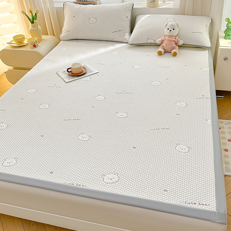 Summer Natural Latex Cooling Pad Mat, Cool Cute Bear Printing Silk pad, Foldable Sheet Air Conditioning Soft Pad Home Textile
Summer Natural Latex Cooling Pad Mat, Cool Cute Bear Printing Silk pad, Foldable Sheet Air Conditioning Soft Pad Home Textile