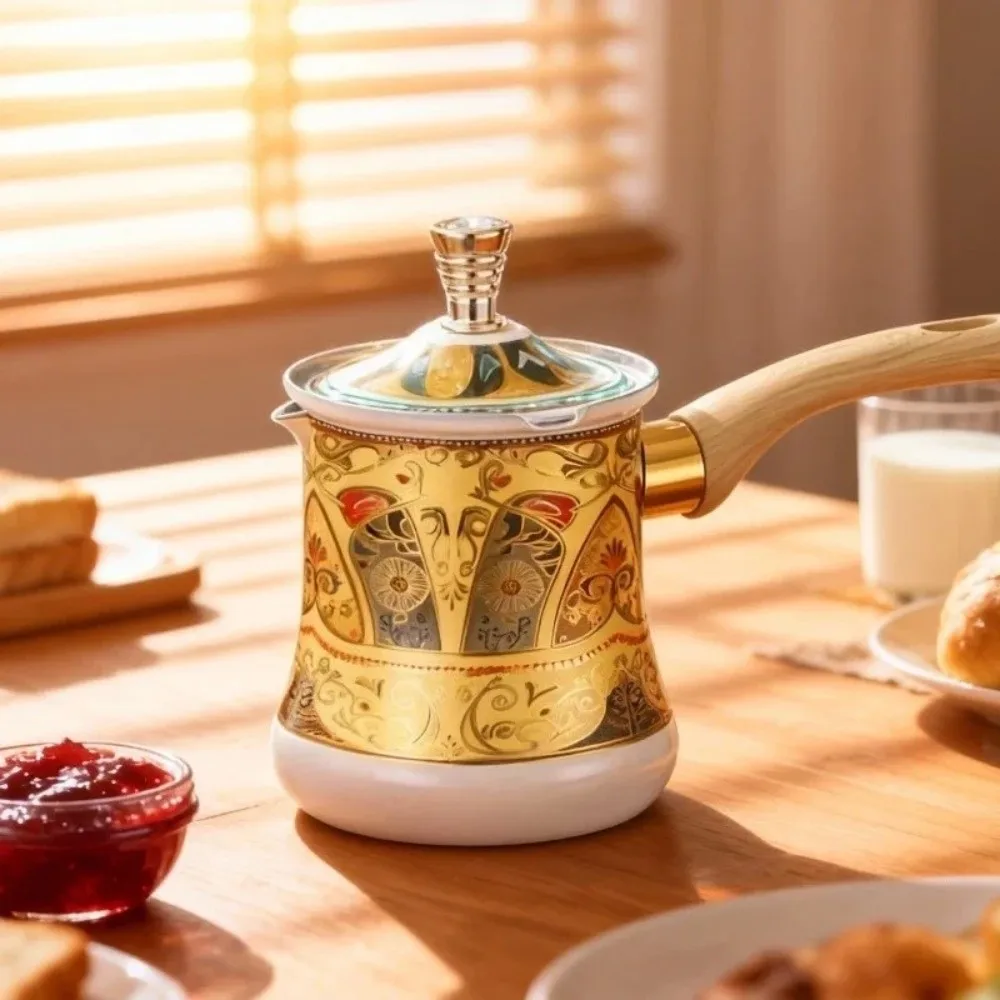 Чайник-кофейник из нержавеющей стали для турецкого кофе, 350/550/720 мл, портативный, с длинной ручкой, роскошный, для подогрева молока, чая, каши
Чайник-кофейник из нержавеющей стали для турецкого кофе, 350/550/720 мл, портативный, с длинной ручкой, роскошный, для подогрева молока, чая, каши