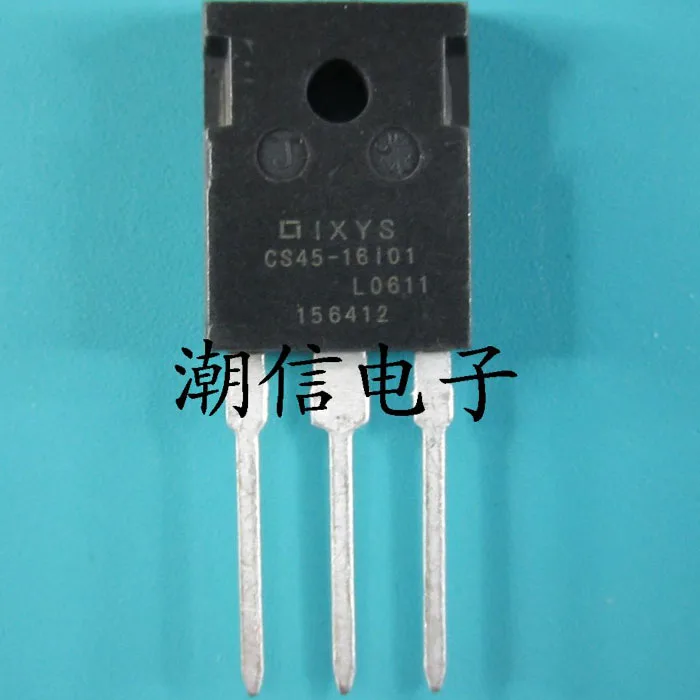 Free shipping CS45-16I01 48A 1600V 10PCS
Free shipping CS45-16I01 48A 1600V 10PCS