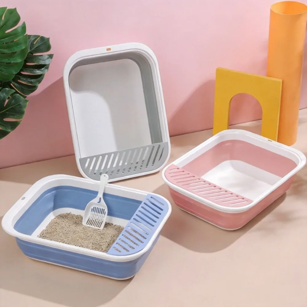 Cat Litter Box Semi-closed Plastic Sand Box for Cats Pet Toilet Anti Splash Small Kitten Feces Tray Cleaning Bath Basin Supplies
Cat Litter Box Semi-closed Plastic Sand Box for Cats Pet Toilet Anti Splash Small Kitten Feces Tray Cleaning Bath Basin Supplies
