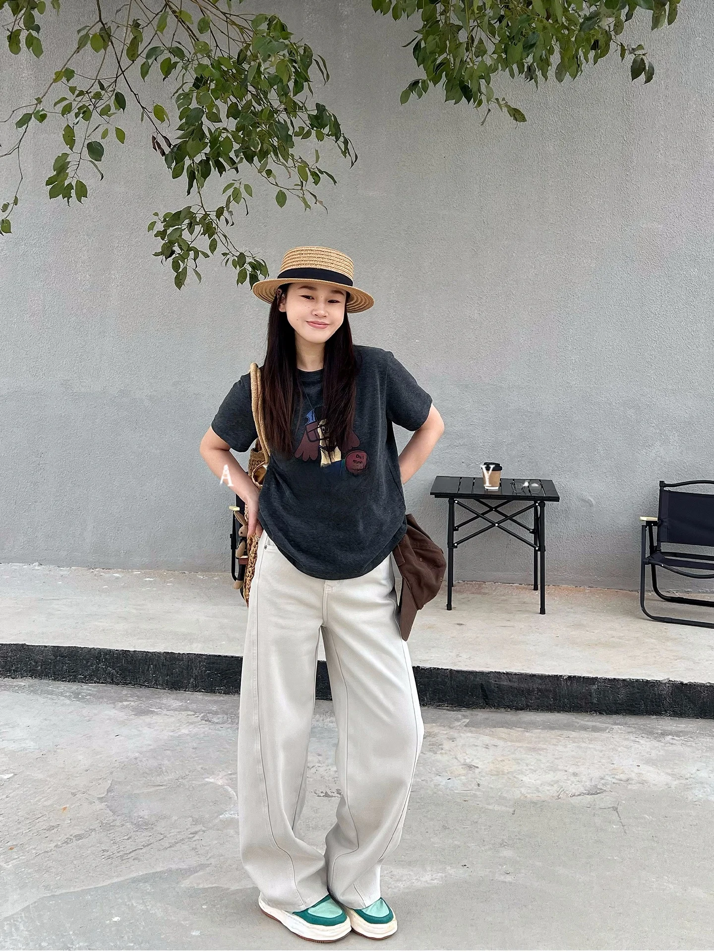 May Muziya Light Beige Straight Leg Jeans Women's High Waist Spring Autumn High Waist Small Size Nine Point Wide Leg Knife Pants
May Muziya Light Beige Straight Leg Jeans Women's High Waist Spring Autumn High Waist Small Size Nine Point Wide Leg Knife Pants