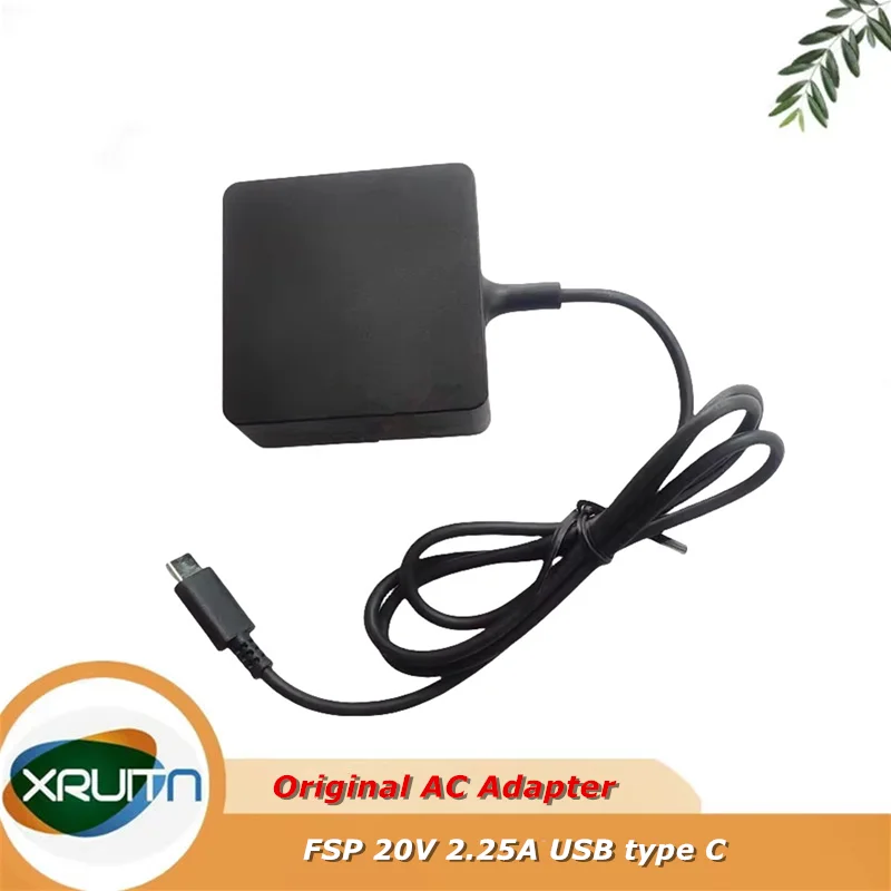 Original FSP045-A1BR FSP AC Adapter 20V 2.25A 45W USB Type-C 90W Laptop Power Supply
Original FSP045-A1BR FSP AC Adapter 20V 2.25A 45W USB Type-C 90W Laptop Power Supply