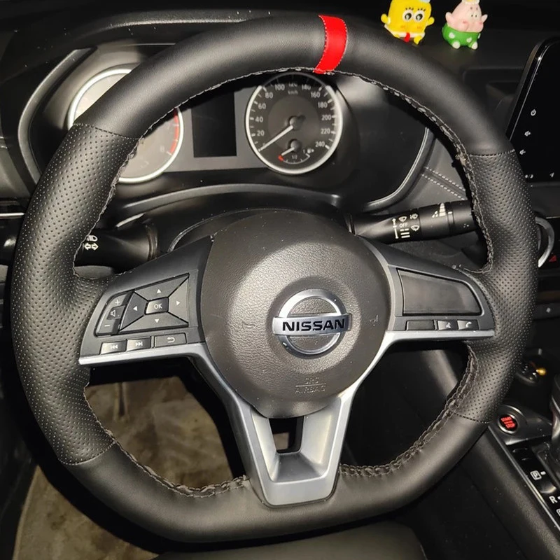 Leather Car Steering Wheel Cover Braid for Nissan Sylphy Qashqai 2020-2025 Kicks X-trail juke 2017-2021 Teana Altima 2022 LEAF
Leather Car Steering Wheel Cover Braid for Nissan Sylphy Qashqai 2020-2025 Kicks X-trail juke 2017-2021 Teana Altima 2022 LEAF